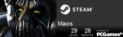 Maxis Steam Signature