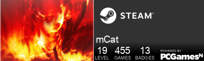 mCat Steam Signature