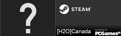 [H2O]Canada Steam Signature