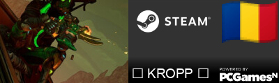 ⚔ KROPP ⚔ Steam Signature