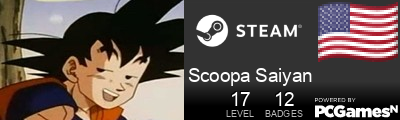 Scoopa Saiyan Steam Signature