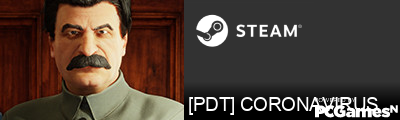 [PDT] CORONAVIRUS Steam Signature