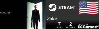 Zafar Steam Signature