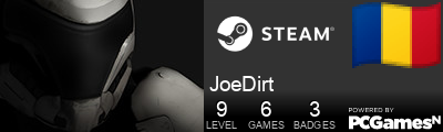 JoeDirt Steam Signature