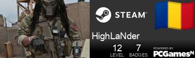 HighLaNder Steam Signature