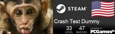 Crash Test Dummy Steam Signature