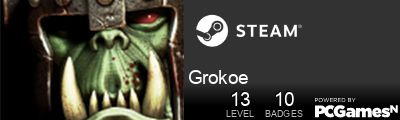 Grokoe Steam Signature