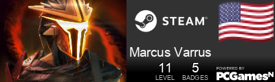 Marcus Varrus Steam Signature