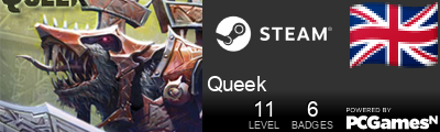 Queek Steam Signature