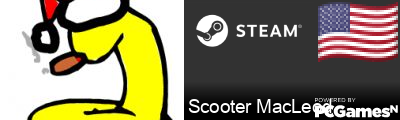 Scooter MacLeod Steam Signature