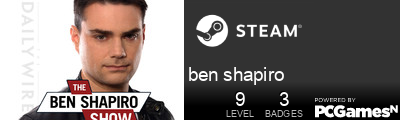 ben shapiro Steam Signature