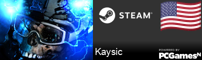 Kaysic Steam Signature