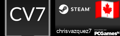 chrisvazquez7 Steam Signature