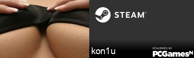 kon1u Steam Signature