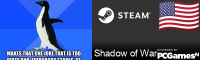 Shadow of War Steam Signature