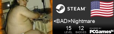 Steam Profile badge for 