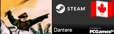 Dantere Steam Signature