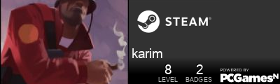 karim Steam Signature