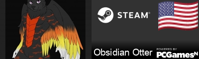 Obsidian Otter Steam Signature