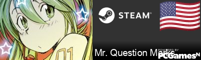 Mr. Question Marks Steam Signature