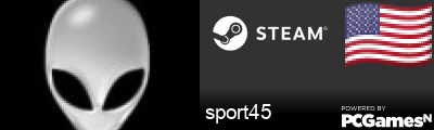 sport45 Steam Signature