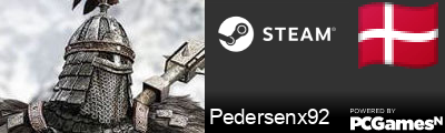 Pedersenx92 Steam Signature