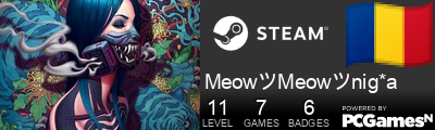 MeowツMeowツnig*a Steam Signature