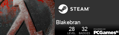 Blakebran Steam Signature