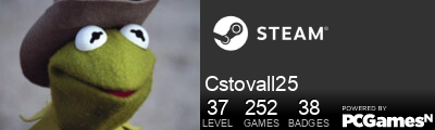 Cstovall25 Steam Signature