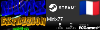 Minix77 Steam Signature