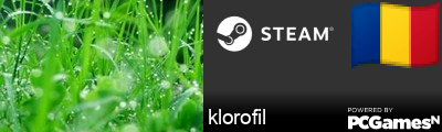 klorofil Steam Signature
