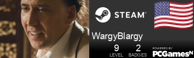 WargyBlargy Steam Signature