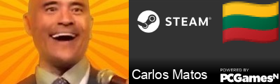 Carlos Matos Steam Signature