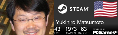 Yukihiro Matsumoto Steam Signature