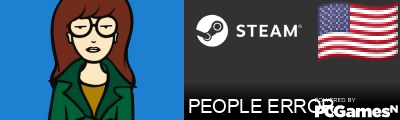 PEOPLE ERROR Steam Signature