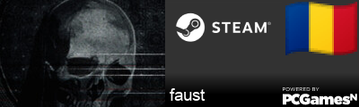 faust Steam Signature