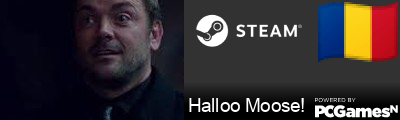 Halloo Moose! Steam Signature