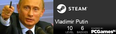Vladimir Putin Steam Signature