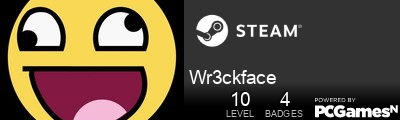 Wr3ckface Steam Signature