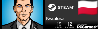 Steam Profile badge for Kwiatosz: Get your our own Steam Signature at SteamIDFinder.com