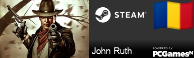 John Ruth Steam Signature