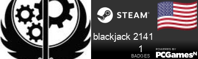 blackjack 2141 Steam Signature