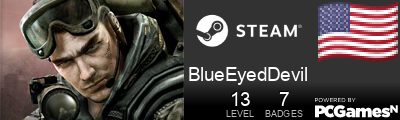 BlueEyedDevil Steam Signature