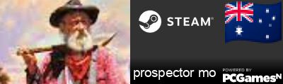 prospector mo Steam Signature