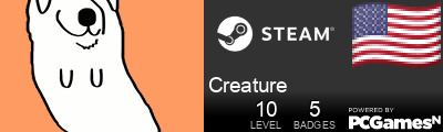 Creature Steam Signature