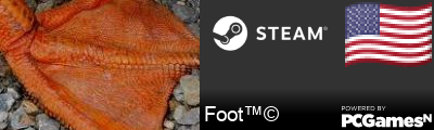 Foot™© Steam Signature