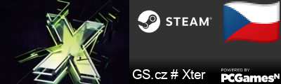 GS.cz # Xter Steam Signature