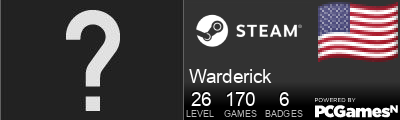 Warderick Steam Signature