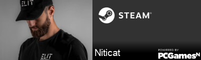 Niticat Steam Signature