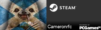 Cameronrfc Steam Signature